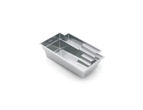 The Elegance™ Fiberglass Pool 3D image