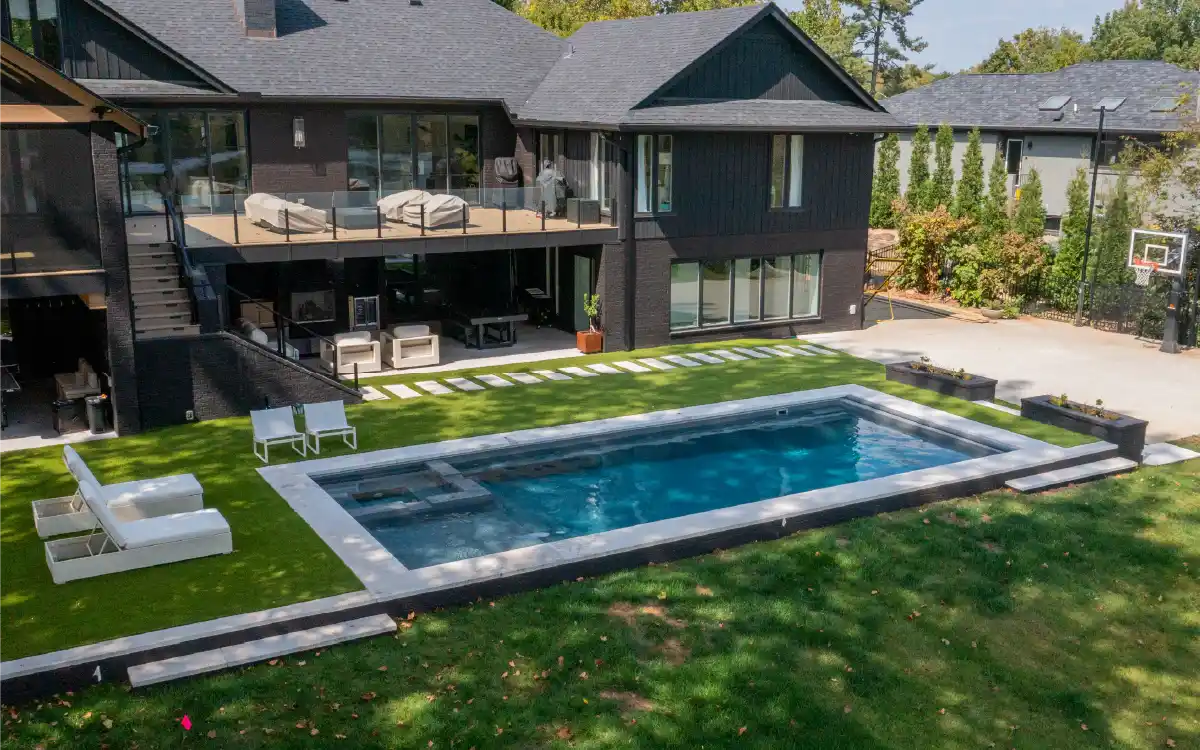 Fiberglass swimming pool installation in Columbus Ohio step #1: Pool design and planning